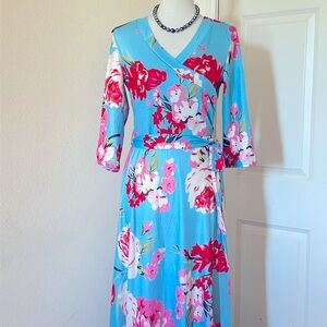 🌺🌼🌸 New Floral Blue dress